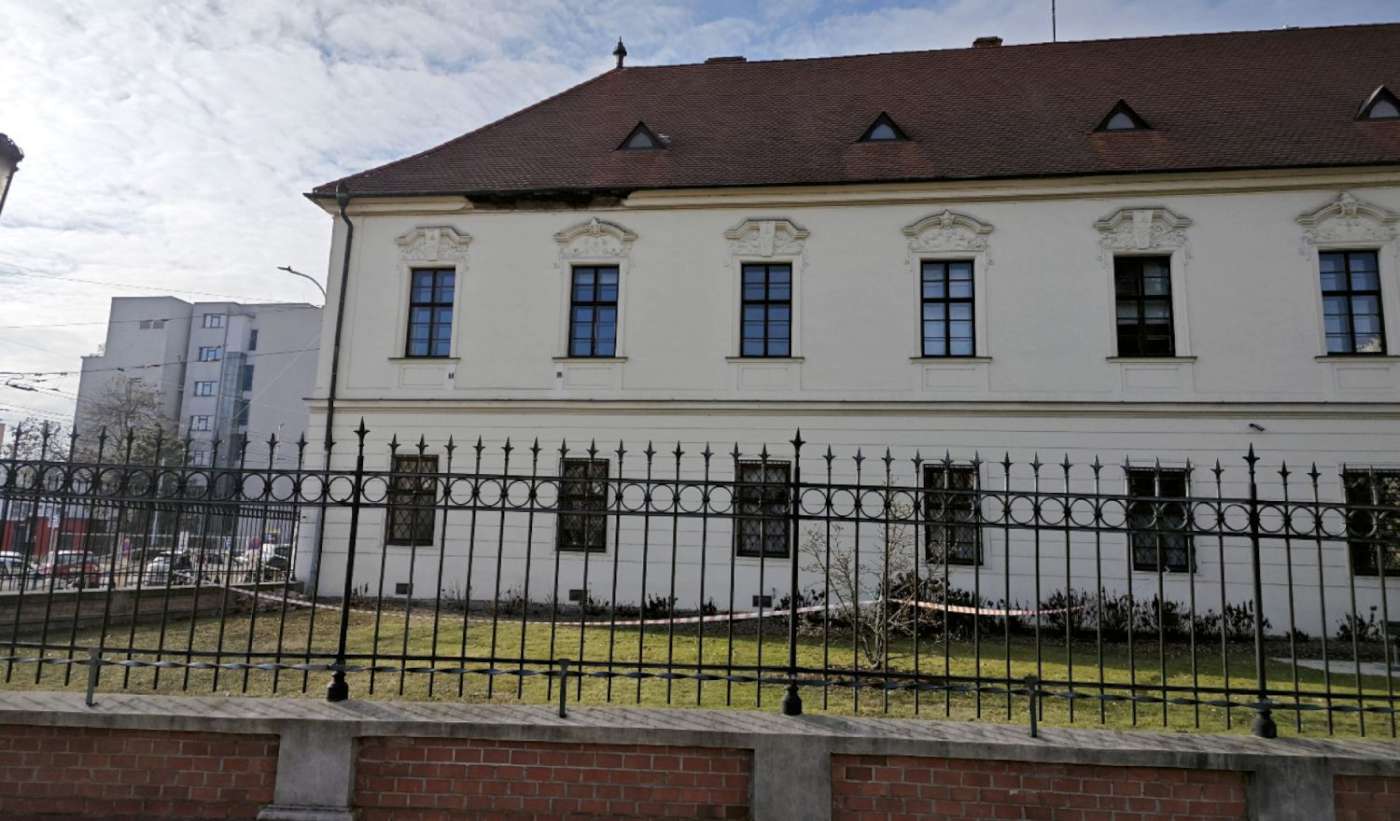 Celkový pohled objektu směr k Mendlovu náměstí
