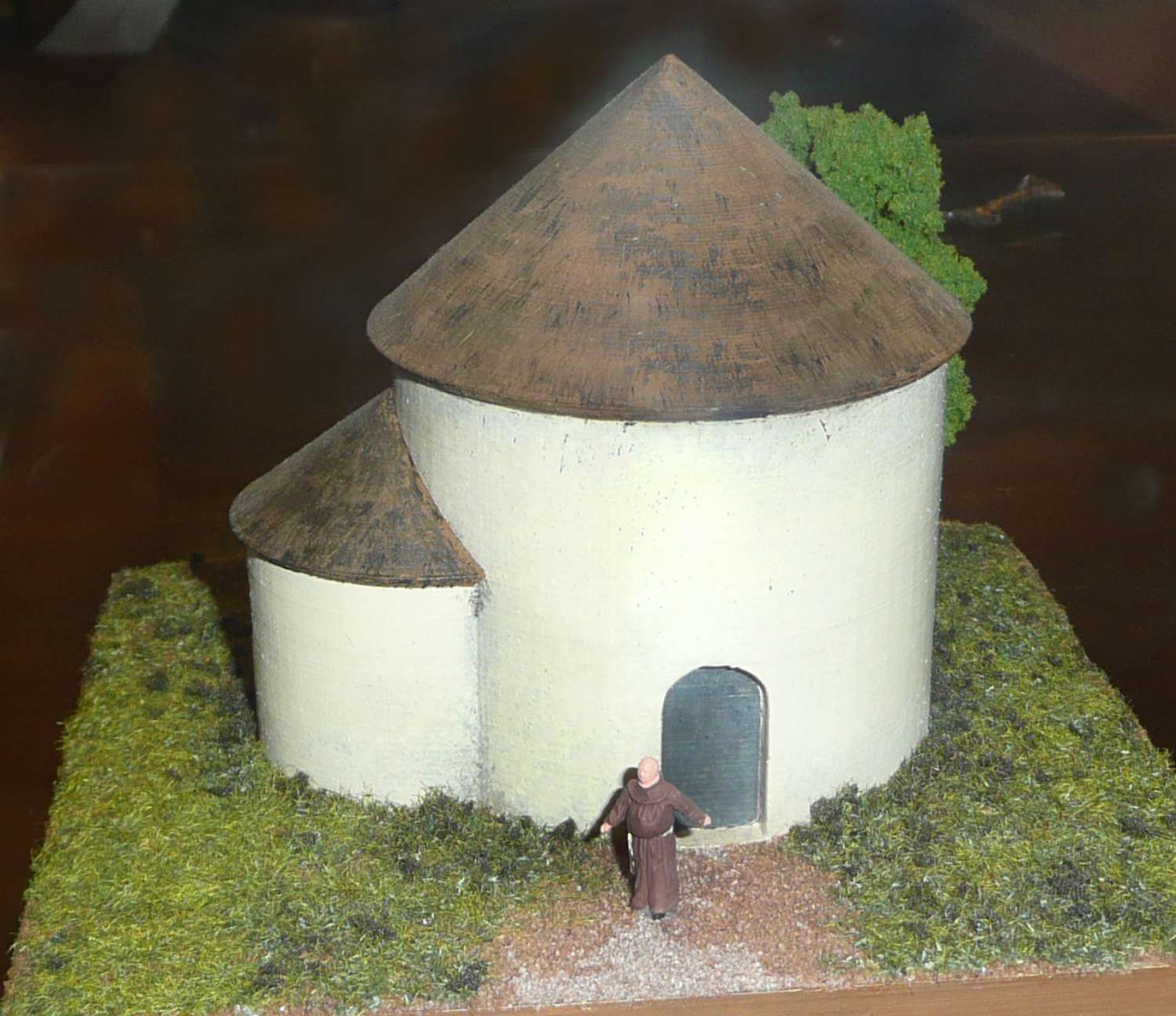 Model rotundy na Starém Brně - muzeum starobrněnského opatství