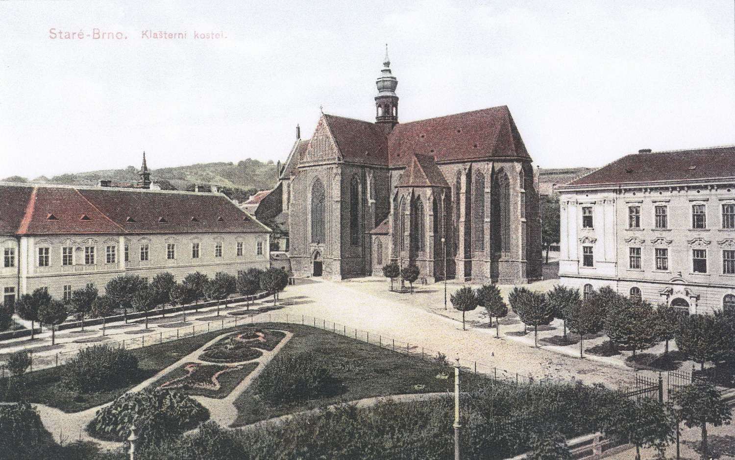 Kostel a klášter z roku 1907