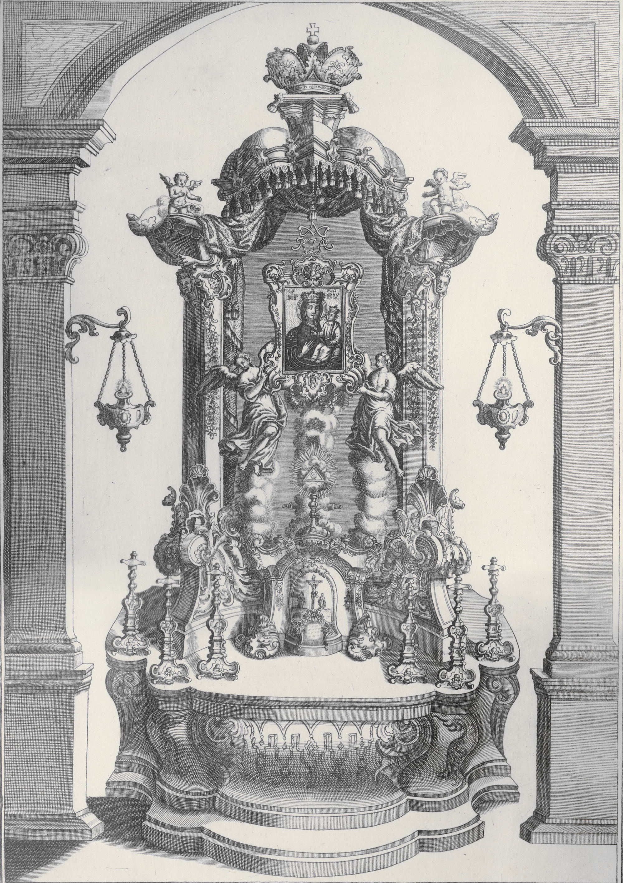 24 rytina Franz Anton Mayer