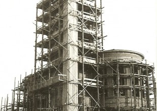 1933 stavba kostela sv. Augustina