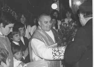 1975-04 - o. Tomáš - 25 let kněžství 2